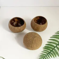 Coconut Candle Bowl Party Decor Small Natural Coconut Shell Candle Make Mold Holder