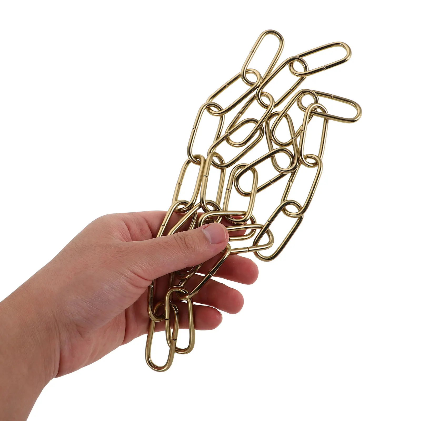 

Vintage Metal Hanging Chain Adjustable Screw Lock Light Fixture Connector for Crystal Pendant Lamps Retro Ceiling Light