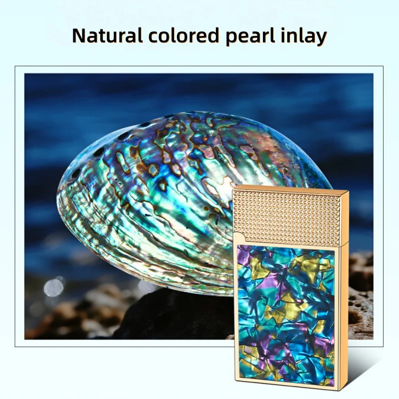 New Style Cool Advanced Fashionable Lighter Premium Classic Steel Ping Sound Lighter Smoking Accessories Unique Festival Gifts