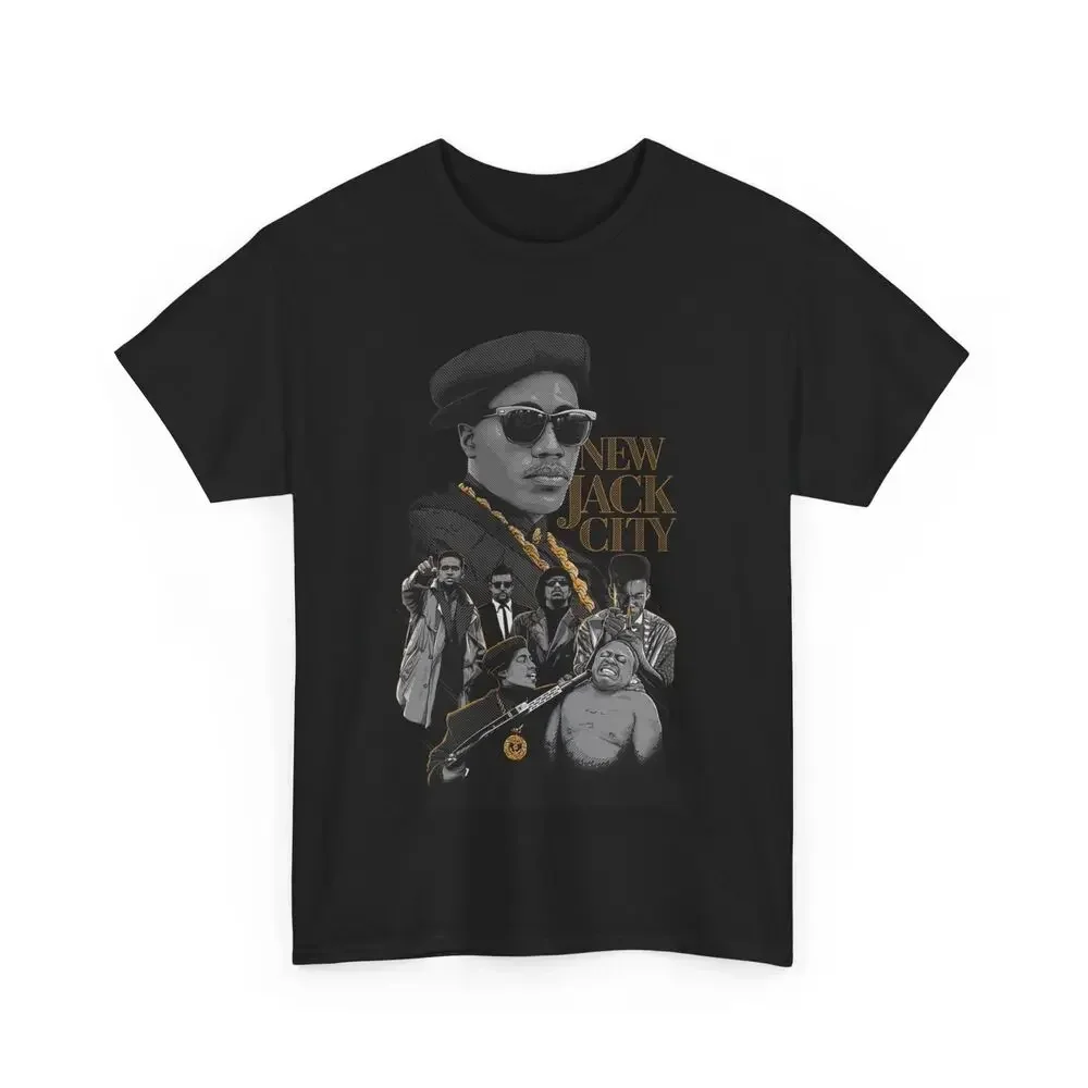 New Jack City Wesley Snipes Movie Unisex Heavy Cotton Tee