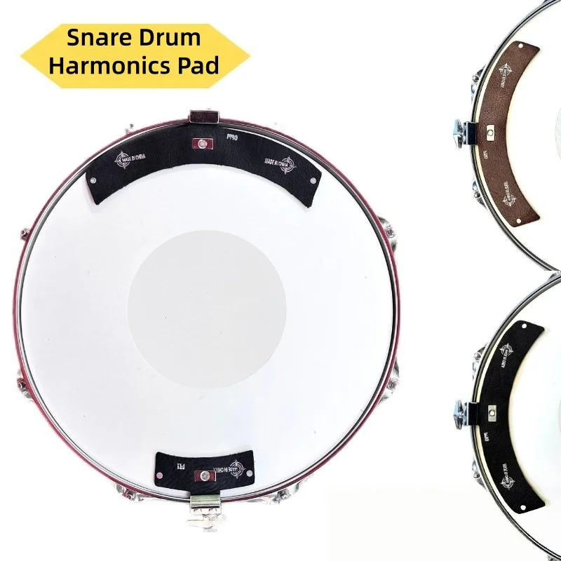 Drum Kit Snare Drum Muffler Snare Drum Harmonics Pad Muffler Sound Dampening Pad Soft Drum Dampeners Pad