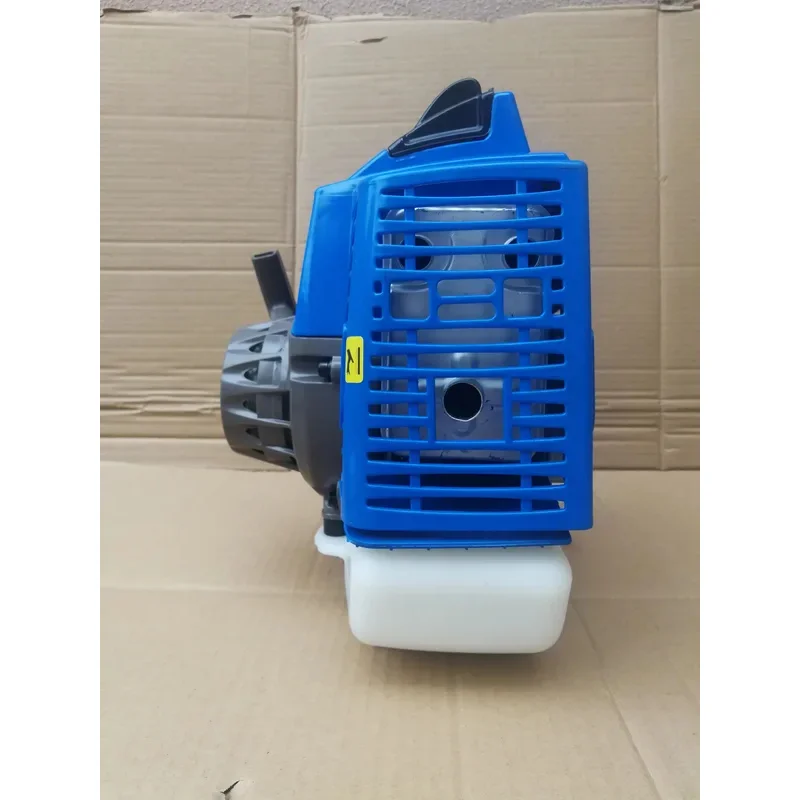Blue 80cc 1E53F Engine Easy Start 2-Stroke Motor 53mm Cylinder Piston Earth Drill Brush Cutter Compatible