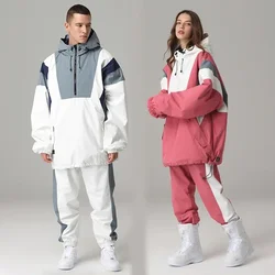 Sport Donna Uomo Set da sci Tute da snowboard impermeabili Uomo Outdoor Mountain Donna Tuta da neve Abbigliamento da sci alpino caldo