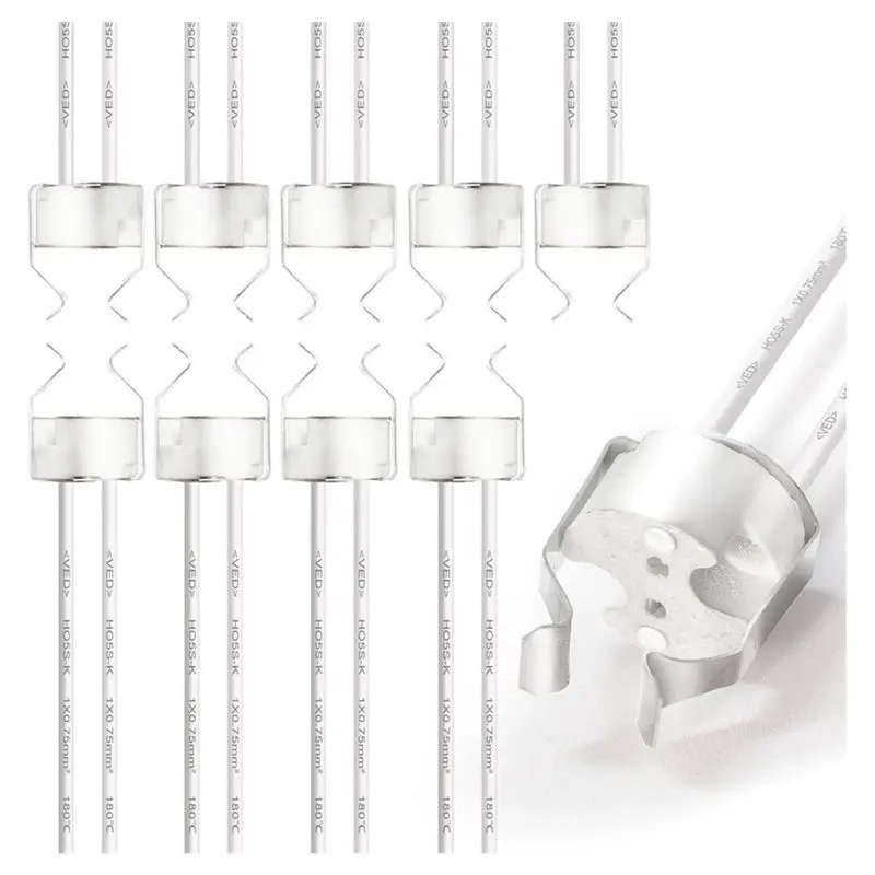 F-F MR16 GU5.3 Socket Mini-Bi Pin Base With Clip/Bracket Compatible With G4, GU6.35, GY6.35, GX5.3