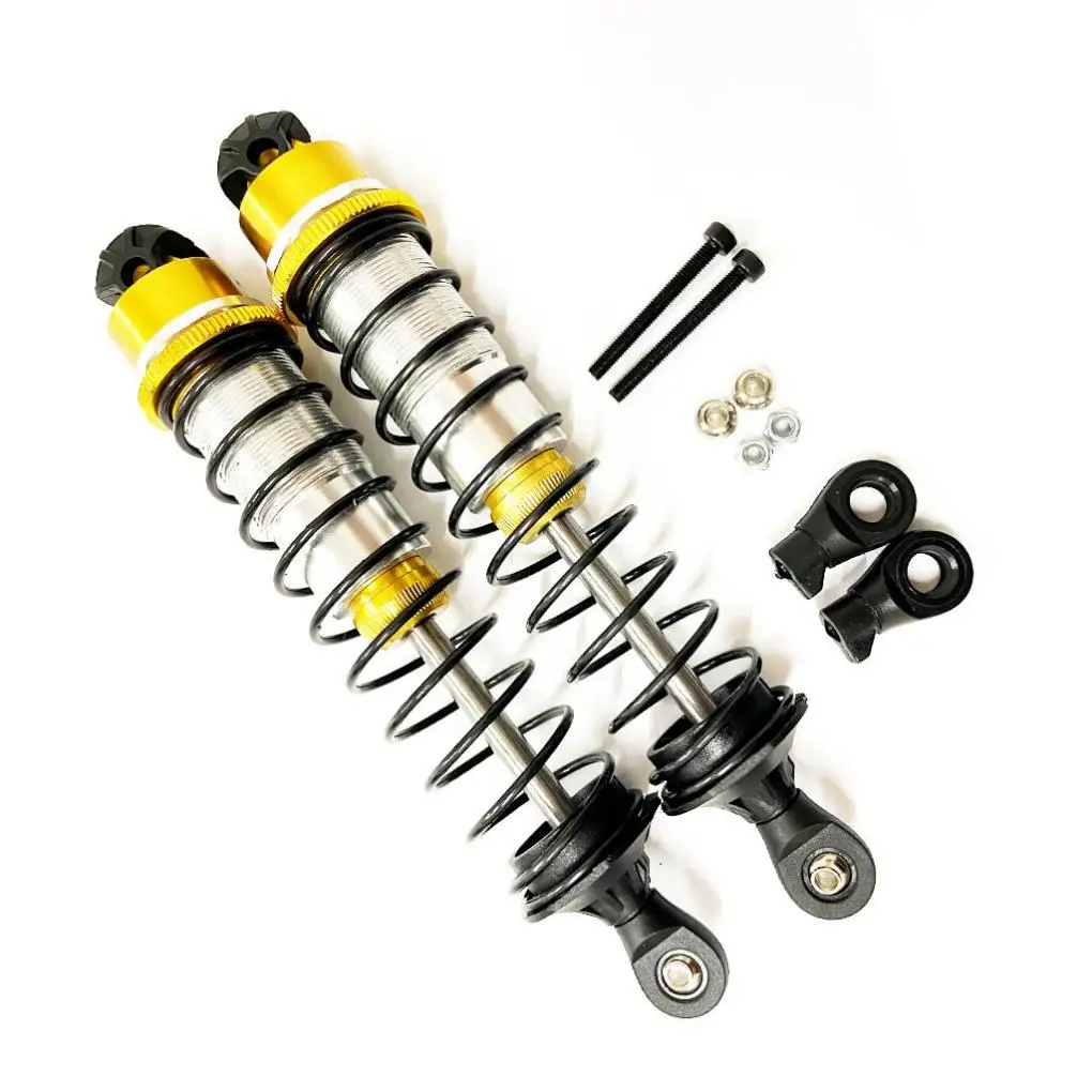 

2pcs Aluminum Alloy 1/7 Rear Shock Absorber For 6S RC Car Part RC Car Accessories Replacement Parts RC Upgrade Part