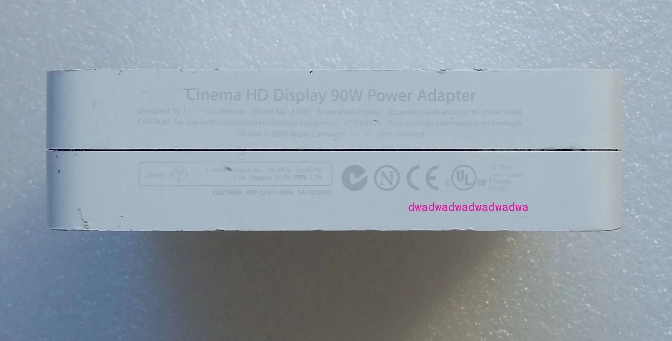 A1096 65 Вт A1097 A1082 90 Вт A1098 150 Вт ЖК-монитор, блок питания