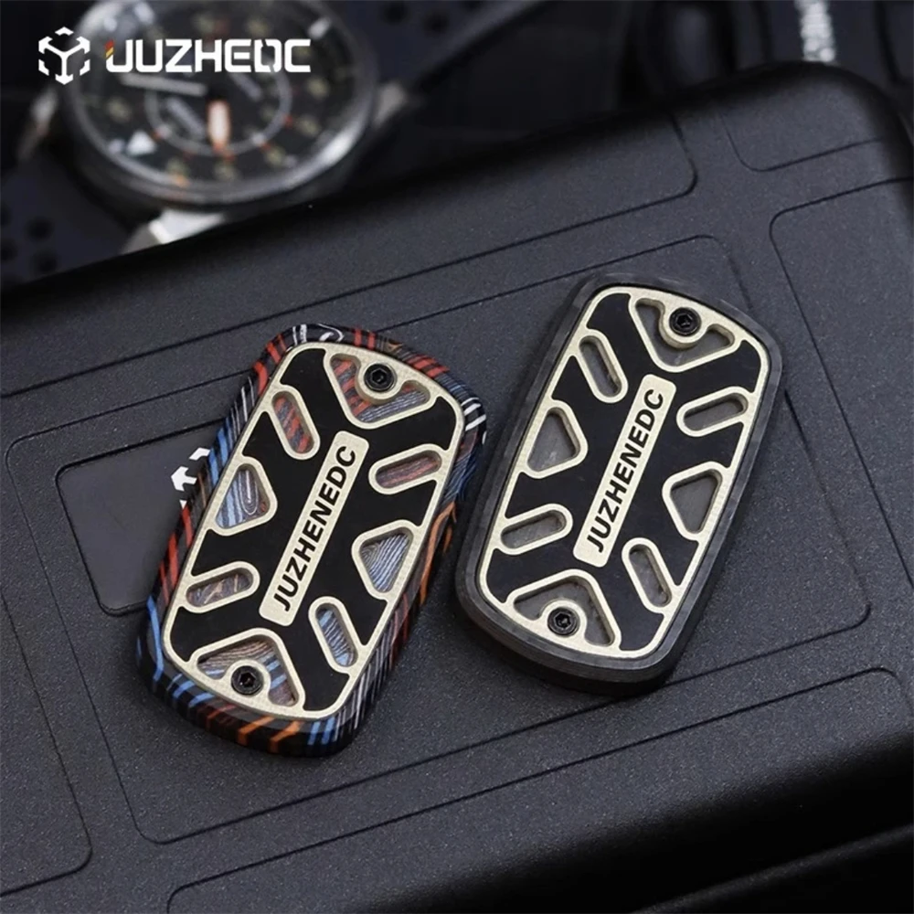 JUZHEDC ألياف الكربون EDC تململ سبينر مكافحة الإجهاد لعب لممارسة اليقظة الذهنية أدهد القلق الإغاثة التركيز الحسي اللعب