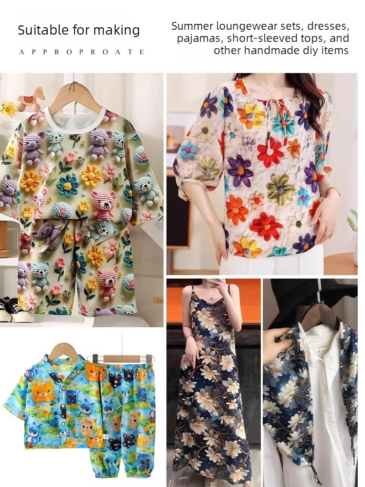 Tkanina rayonowa z nadrukiem k – Soft Summer Yellow Clothing recenzja i cena