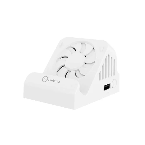 Imagen 1 del producto LinYuvo Soporte portátil Base de carga de proyección de TV para interruptor, ventilador de refrigeración Adaptador HDMI compacto 4K con puertos USB 3.0 KD04
