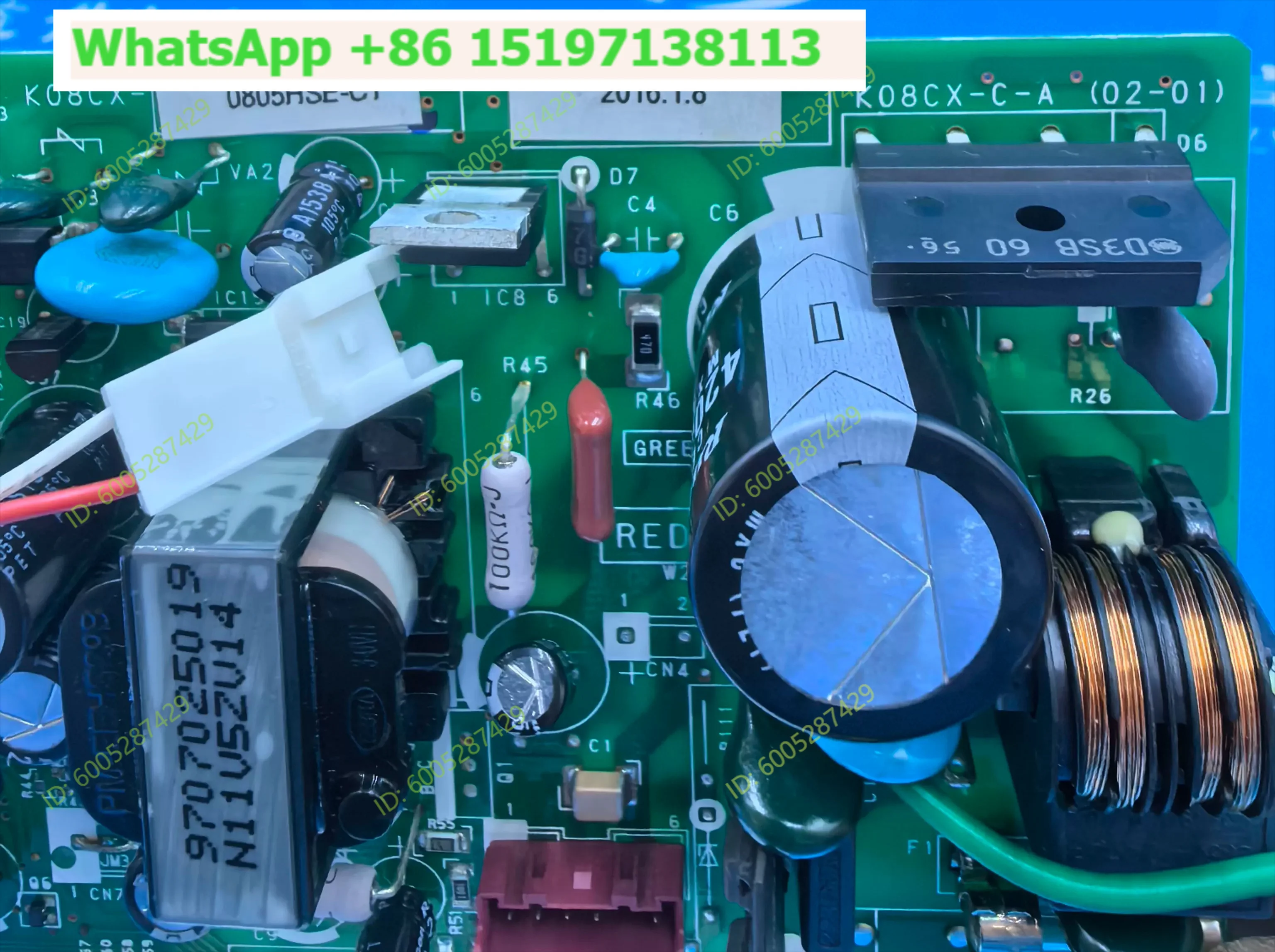 K08CX-0805HSE-C1 Suitable for Fujitsu inverter air conditioner main board K 08 CX - 02-01/9708 056029