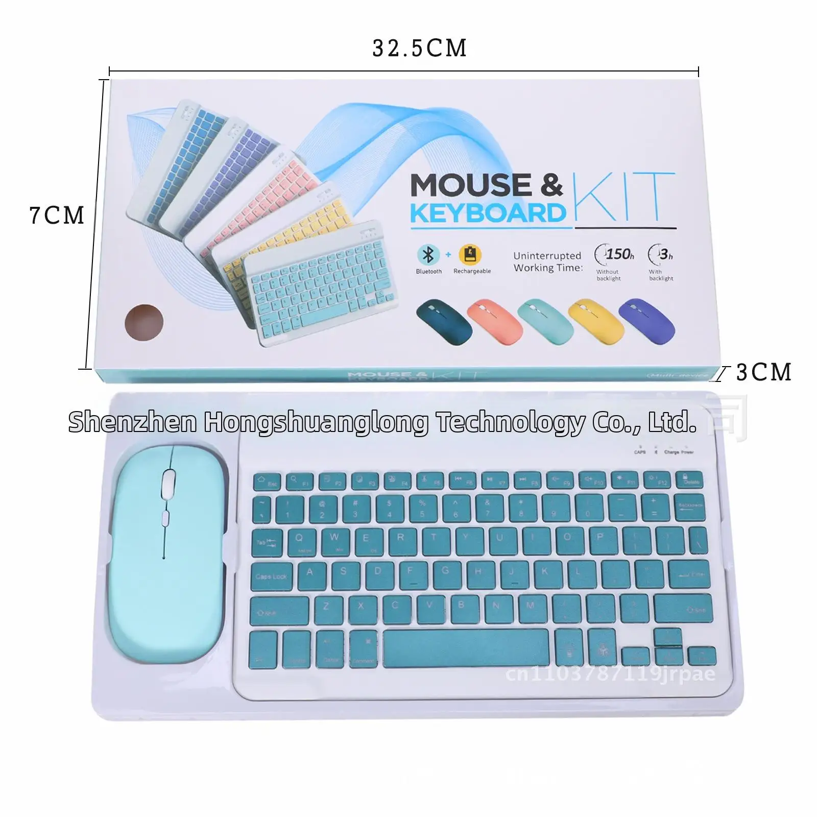 

Bluetooth Keyboard And Mouse Set for Tablet Android Mobile Phone - Portable Phonetic Cangjie Thai Engraved Wireless Keyboard