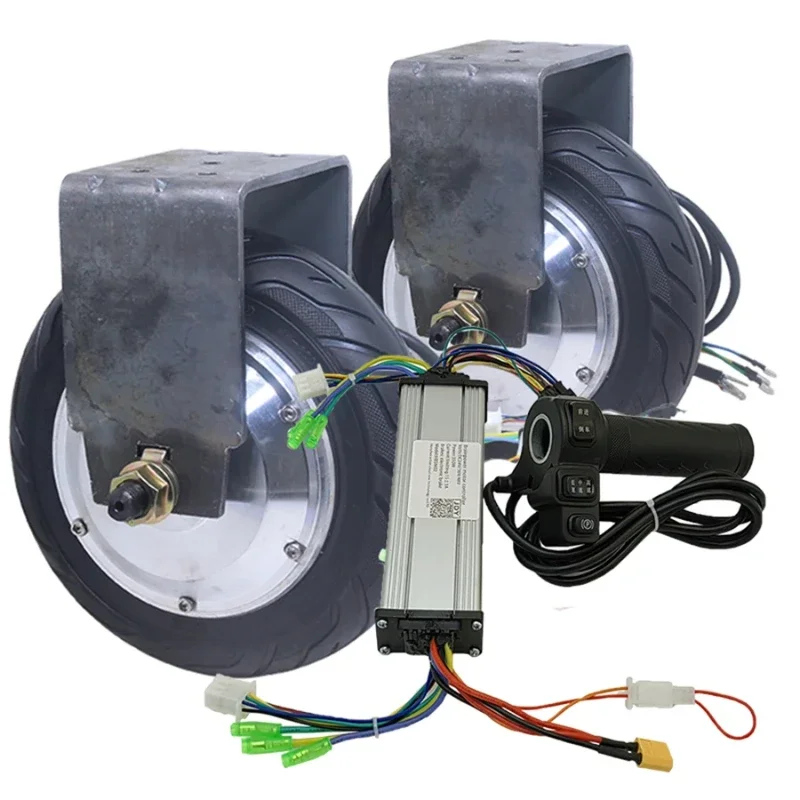 8-inch toothed DC brushless hub motor for low speed and high torque power robot motor drive