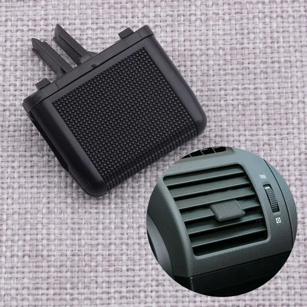 Black Plastic Air Vent Tab Clip for Toyota For Land Cruiser For Prado FJ150 Stable Characteristics Easy Installation