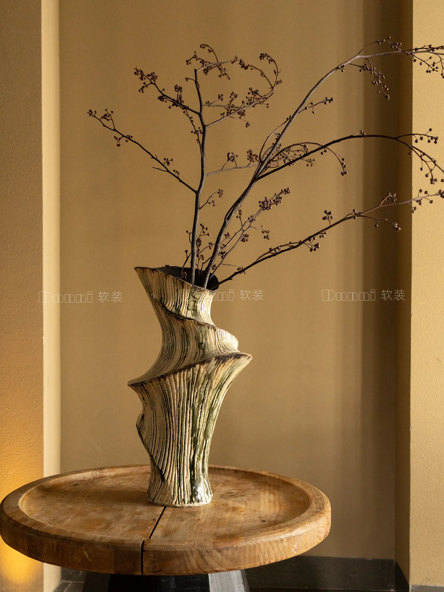 Interior Design Um - Vaso de cerâmica de design artístico