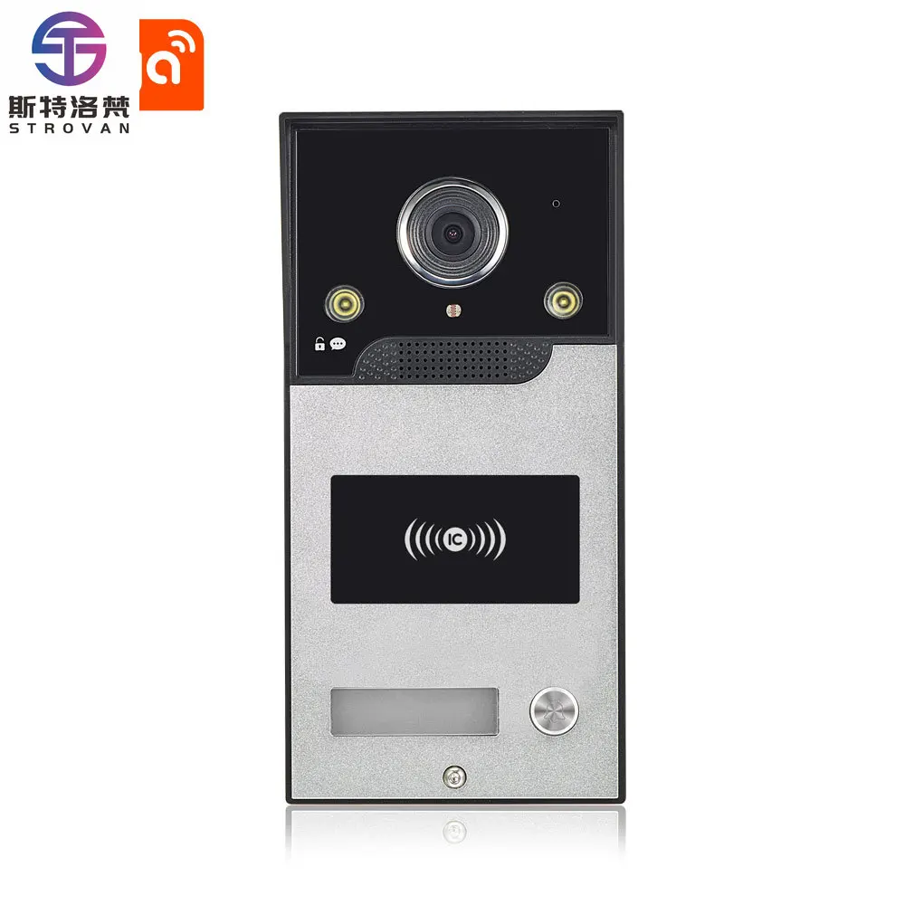 

ZXHK Full-color Night Vision Remote Video Doorbell Intercom Tuya Smart APP Control IP65 Waterproof WiFi Door Bell Cameras PST-IC