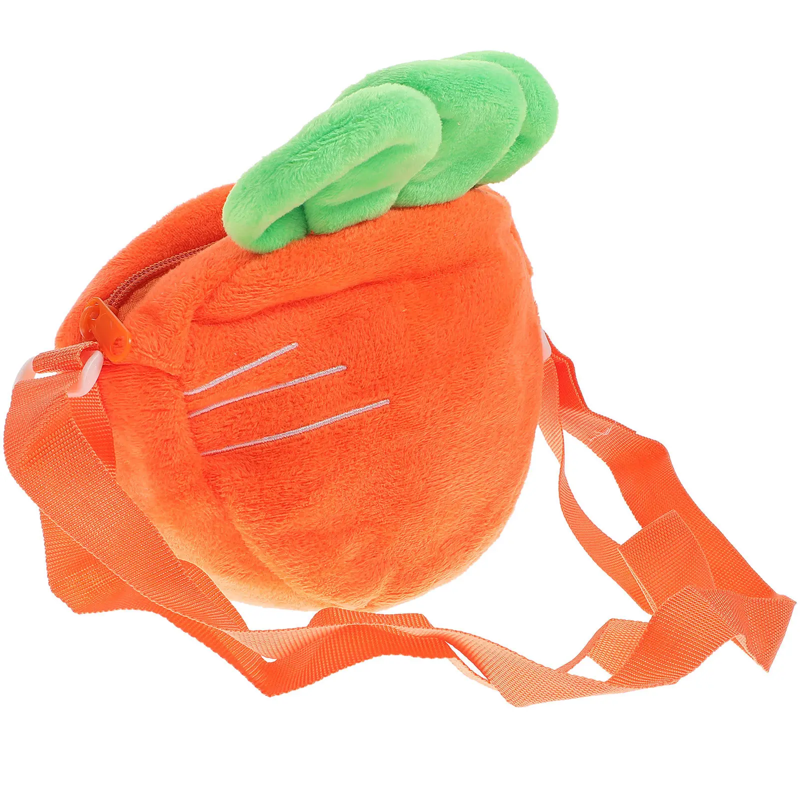 

1Pcs Carrot Shaped Shoulder Bag Lightweight Casual Crossbody Pouch for Girls Phone Storage Outdoor Travel Vegetable Design