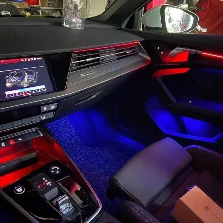 Led Multi Colors Auto Led Lighting System Atmosphere Lighting Car Ambient Lighting for Audi A3 2021