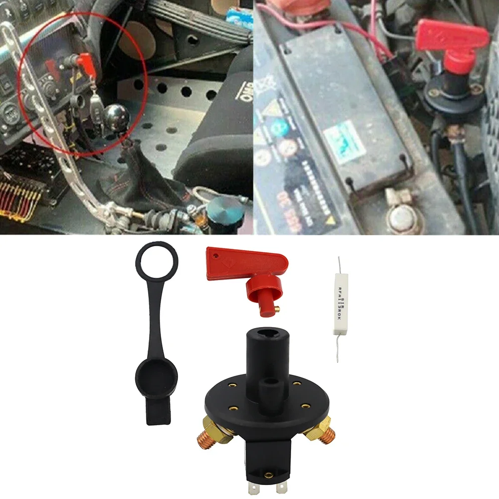 Universal tombol potong membunuh Isolator daya tipe FIA Isolator daya baterai pemotong tugas berat Isolator mobil diskonektor mobil balap