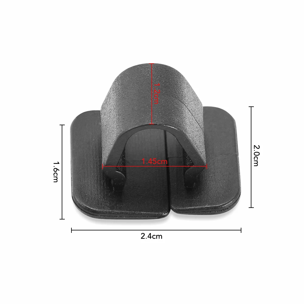 10pcs Car Hood Bonnet Insulation Clips Rivet Retainer Auto Fasteners Car Accessories image 3