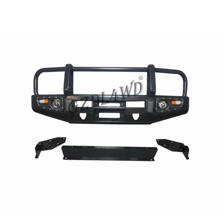 

Hot selling：4x4 Parts Winch Bumper Steel Bumper 90 Series