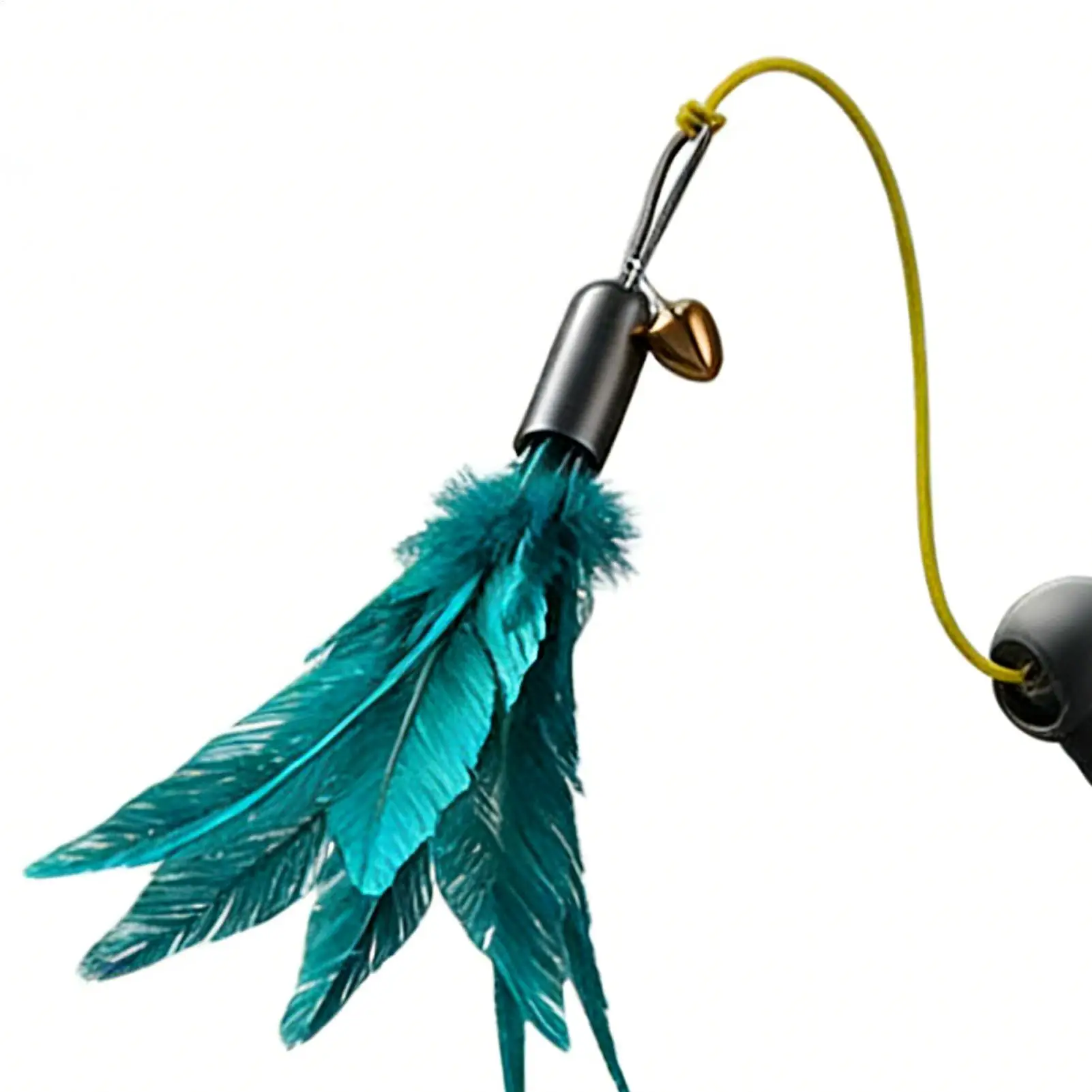 

Автоматическая игрушка для кошек, перезаряжаемая, активируемая движением, интерактивная летающая тизер, палочка, игрушки для самостоятельных игр, кошек для котят, маленькие, большие, для дома