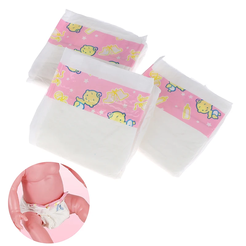 

3pcs Diaper Pants Wear for Doll Accessory Gift Baby Born Accessories Kid DIY Toys