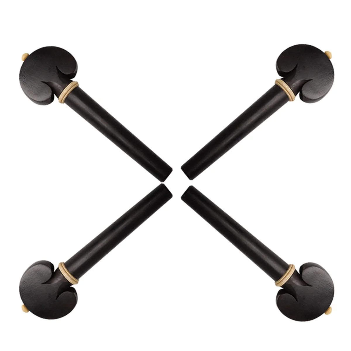 

Cello Pegs, Set of 4, Inlaid Boxwood Pegs, Knobs, Tuning Pegs, Violin Accessories Tuners-AA85