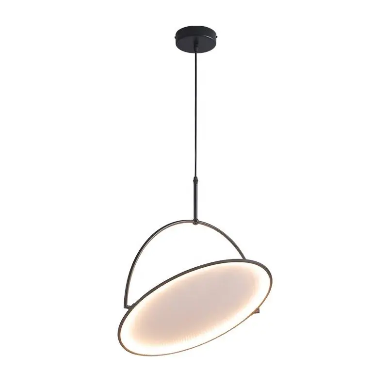 Lámpara colgante de techo para el hogar, luz led moderna y minimalista para comedor, cocina y bar