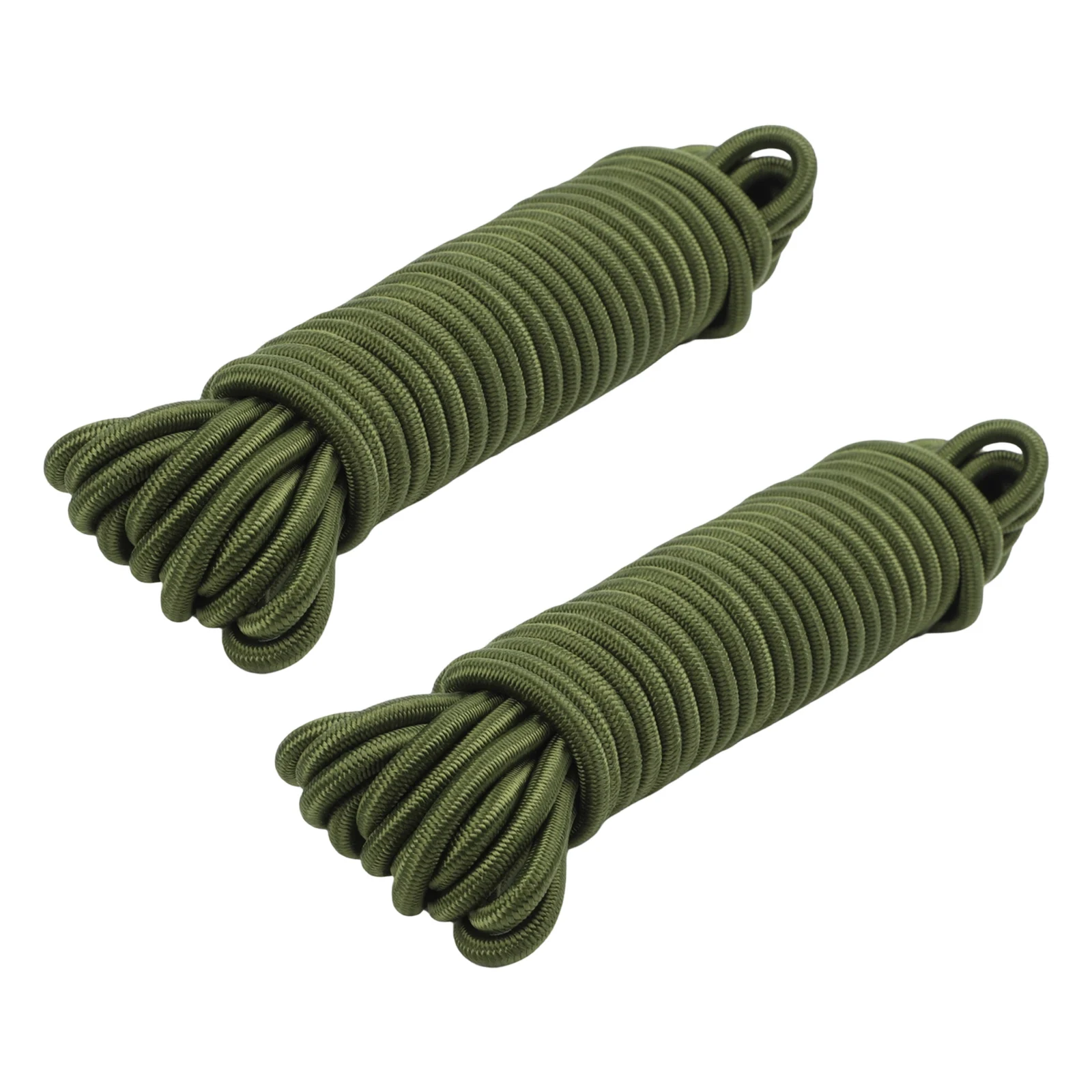 100 Stretch Bungee Cord Abrasion Resistant Marine-grade Construction Polyester Outer Sheath For Kayaks For Camping Gear