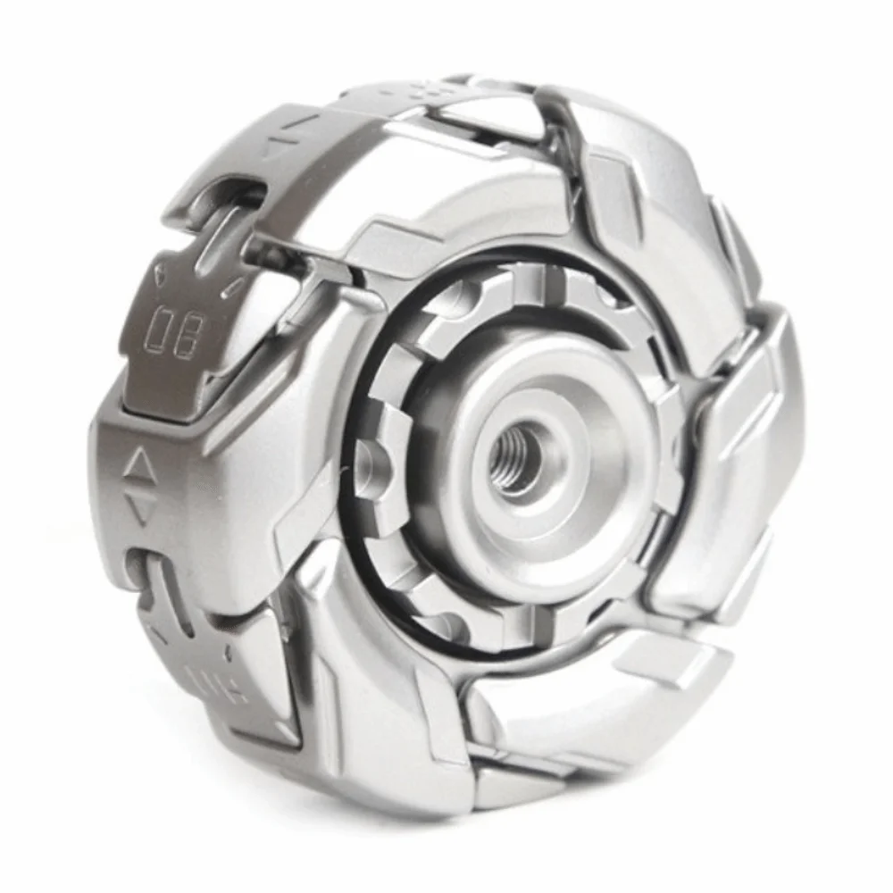 Fingertip Mechanical Fidget Spinner Deformable Premium Alloy Gyro Smooth Spin Magnetic Metal Spinning Office Relaxation