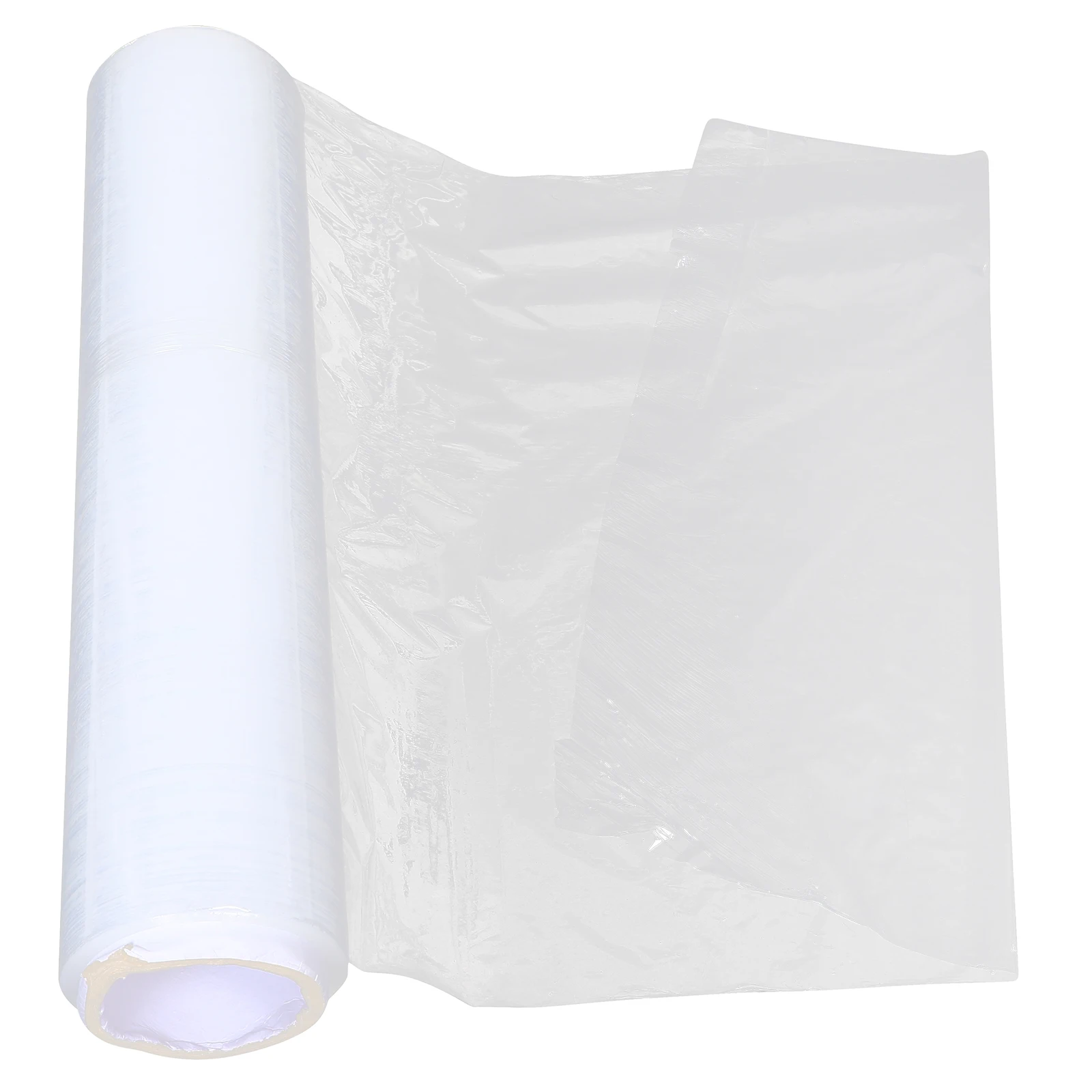 

45Cm Wide Stretch Film Shrink Roll Clear Heavy Duty Packaging Industrial Strength Moving Protection Furniture Cling Packing