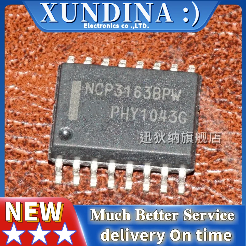 

10PCS/LOT NCP3163BPW NCP3163BPWR2G SOP16 new and original IC