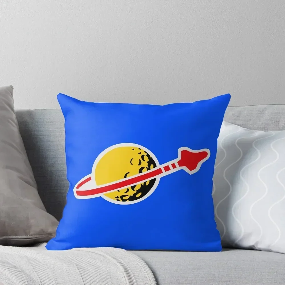 

80's Space Logo Throw Pillow pillows decor home christmas supplies Couch Pillows ornamental pillows pillow