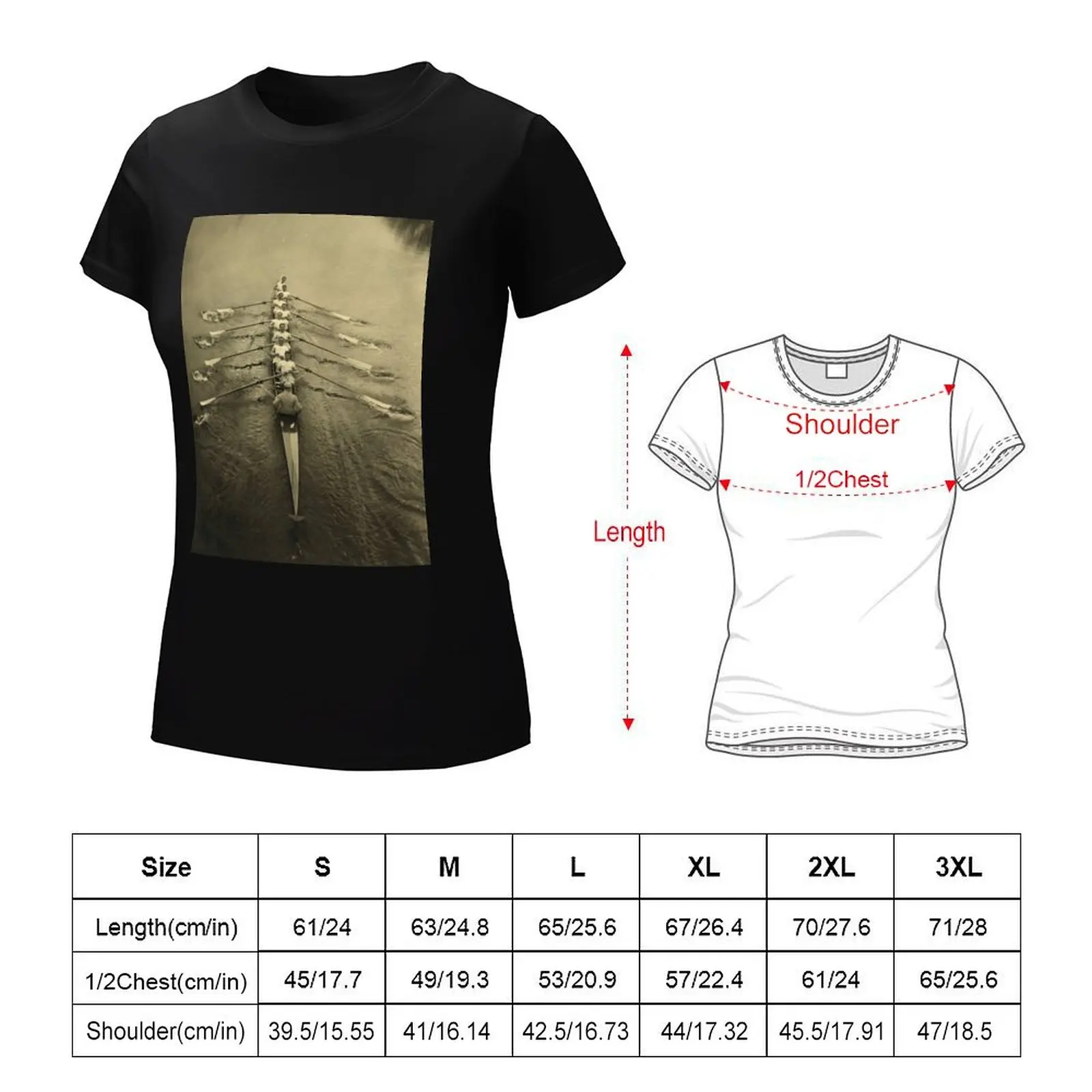 Rowing - Cambridge Crew, 1910 T-Shirt cute clothes tees tops Aesthetic clothing t-shirts for Women pack