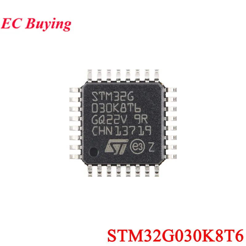 5Pcs/1pc STM32G030K8T6 STM32G030 STM32G 030K8T6 STM32 G030K8T6 ARM Cortex-M0+ 32-bit Microcontroller MCU Chip IC