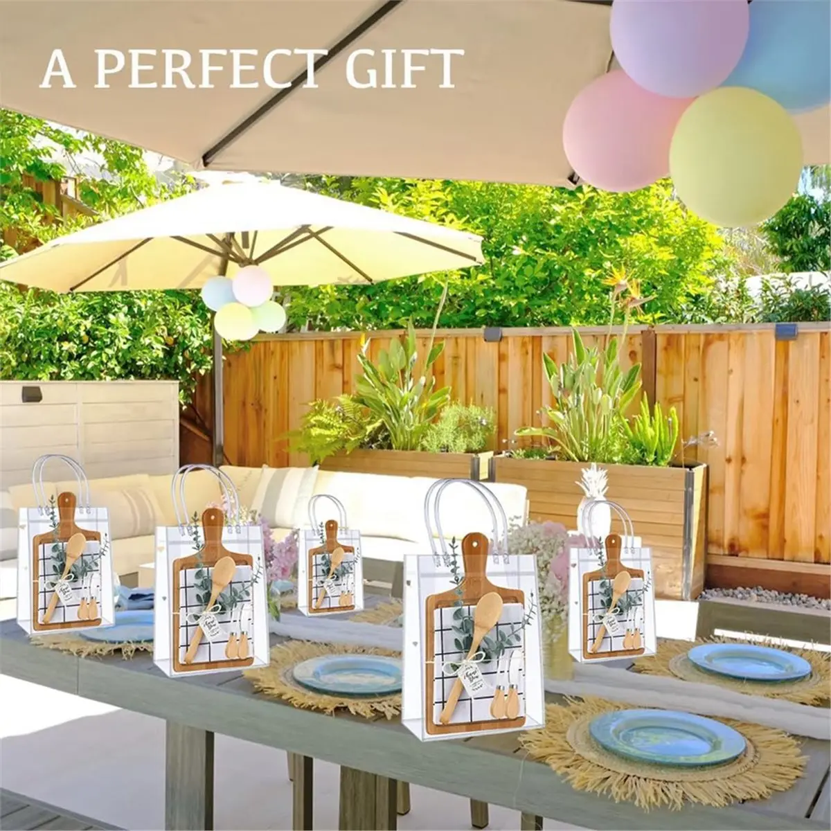 2026 New 1Set Baby Shower Prizes for Game Winners Baby Shower Favors for Guests Gift Bamboo Cheese Board Set