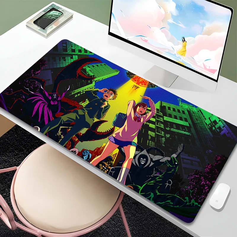 Mouse Pad Office PC Gamer Cabinet Keyboard Rug Laptop Ayase Momo Takakura Ken Seiko Mousepad Dandadan Kawaii Anime Girl Desk Mat