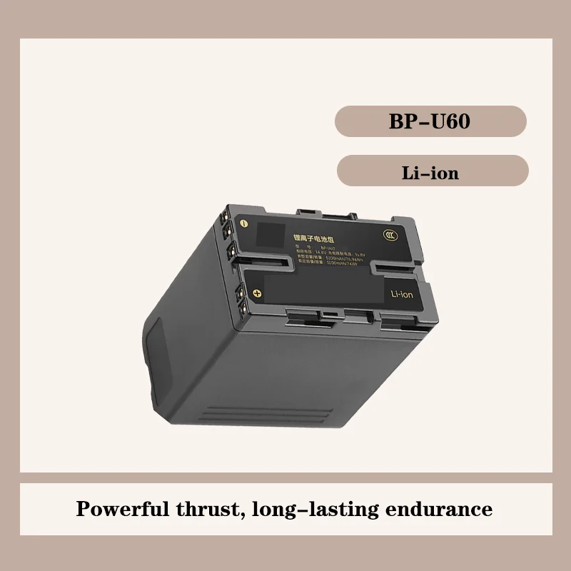 

For Sony BP U60 Battery Replacement for PXW Z280 FX9 XDCAM FS5 II PXW Z190 HXR NX80 Camcorders High Capacity