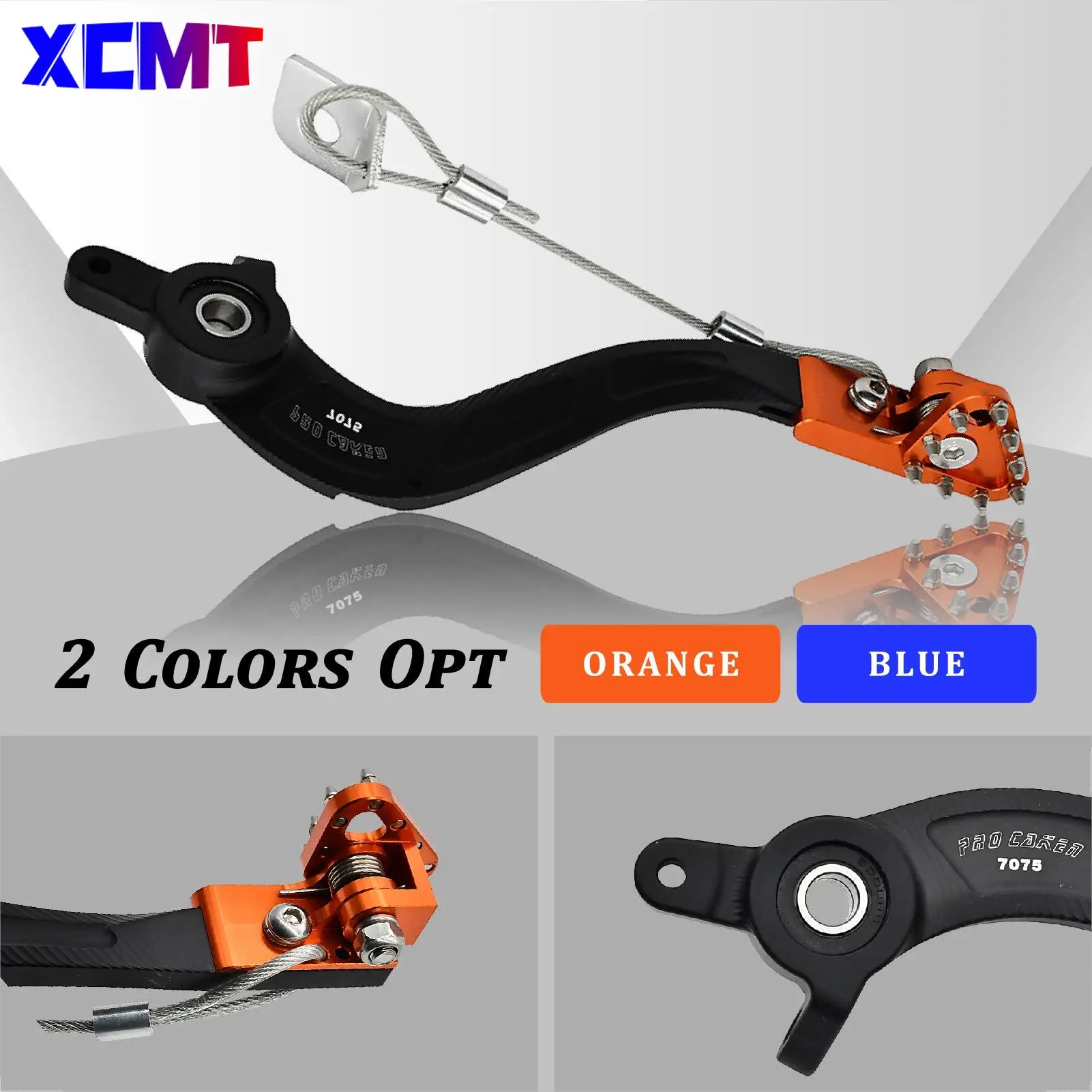 Motorcycle CNC Rear Brake Pedal Arm Lever Saver For Husqvarna TC TE FC FE FS FX 125 150 250 450 501 2012-2022 Enduro Dirt Bike