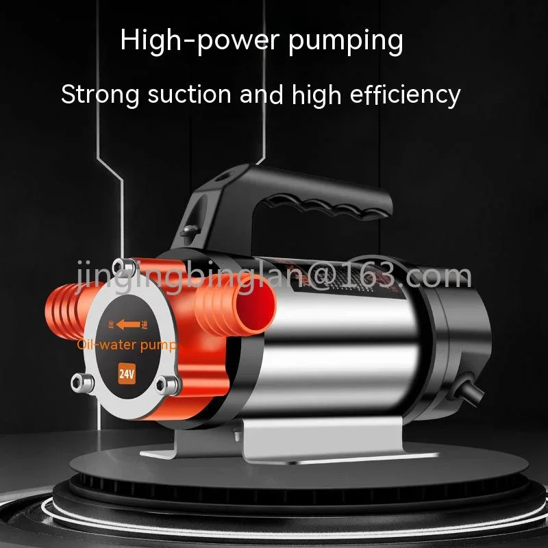 

Electric Oil Pump DC12V/24V/48V 220V Water Pump Self Priming Diesel Kerosene Transfer Fuel Oil Well Alcohol Extractor 50-60L/Min