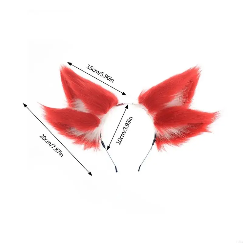 Bán lẻ/thả vận chuyển Ear Headbands Halloween Maid Hairhoop đóng vai trò kiểu tóc phụ kiện trang phục trang phục cosplay