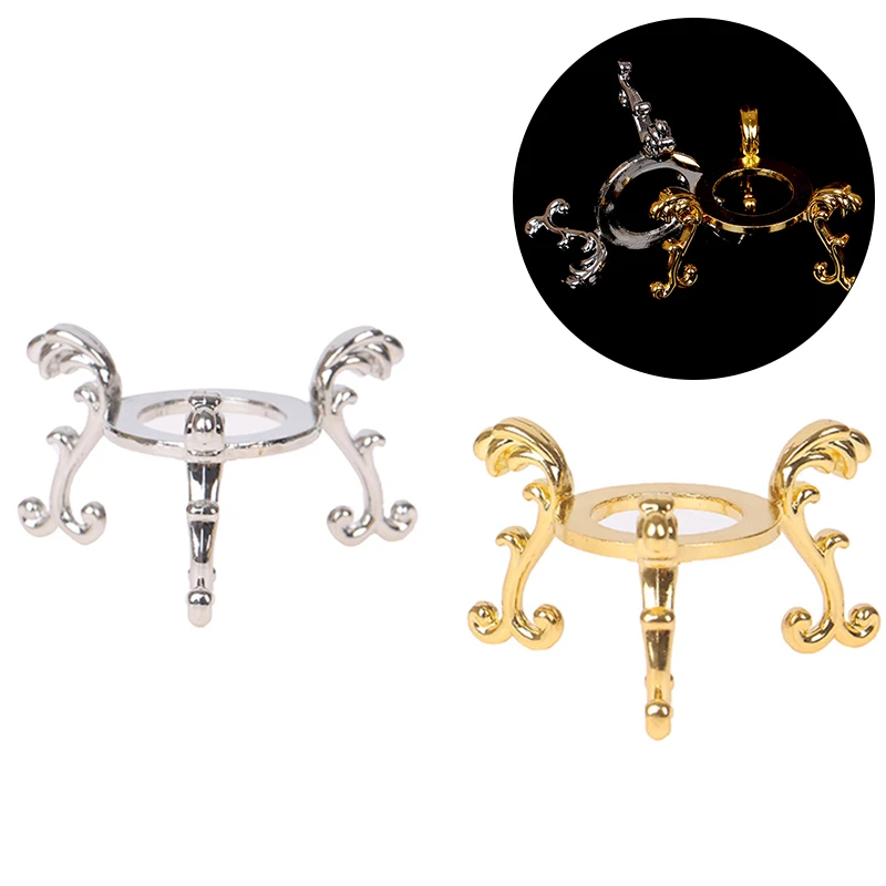1PC Display placcato in oro pietra preziosa supporto per uova Base supporto per sfera di cristallo supporto per ornamento sfera di cristallo espositore decorativo per palline