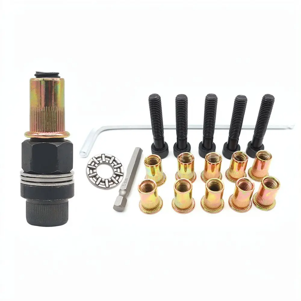 Manual Electric Nut Riveter Applicator For Aochuang Versatile Industrial Fastener Metal Plate Sheet Fixing Hardware Kit