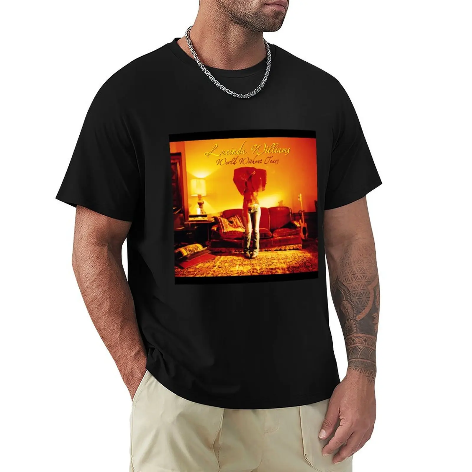 

World Without Tears T-Shirt valentines clothes man t shirt Man t-shirt men workout shirt