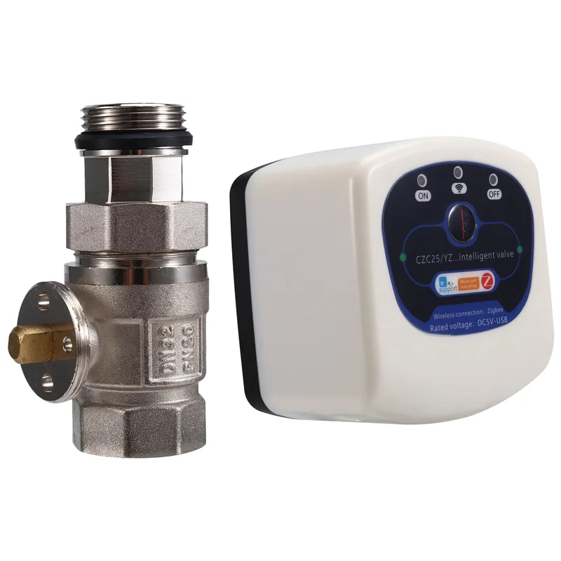 Home Garden Wifi Smart Water Valve Wireless Controller Automation Shutoff Controller DN25 Ewelink APP-AT64