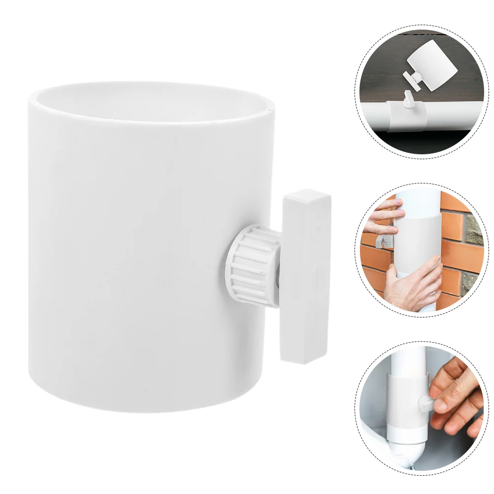 Pvc Regulating Valve Ducting Shut-off Pipeline Airflow Backdraft Damper Connector