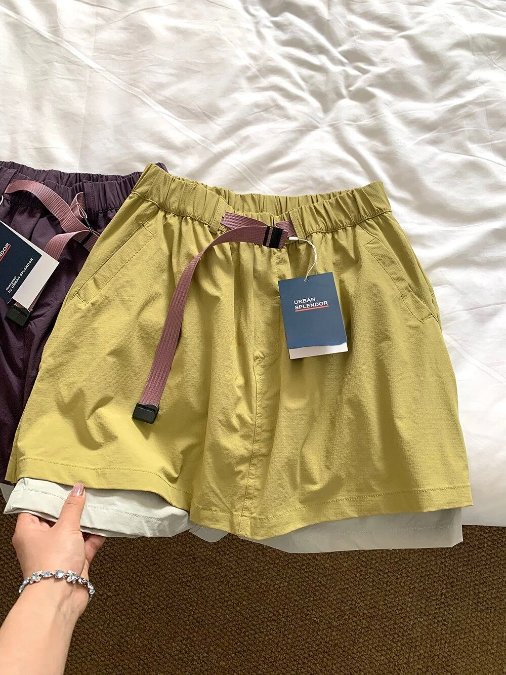 تنورة بقصة A-Line بخصر عالٍ وم - مراجعة Cycling Commute Pants وسعره