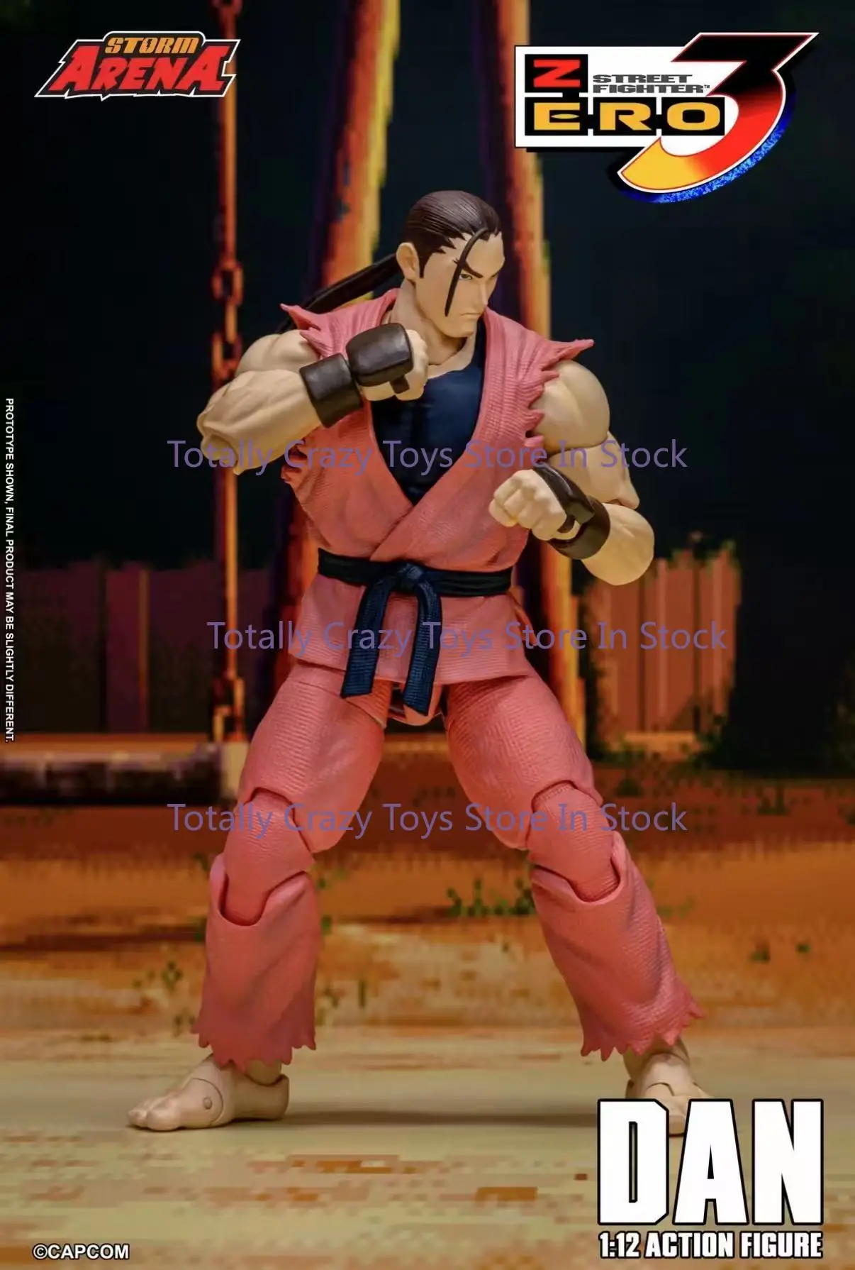 

Pre-sale Storm Toys 1/12 STREET FIGHTER ZERO3 Junior Street Fighter 3 Dan SFSA04