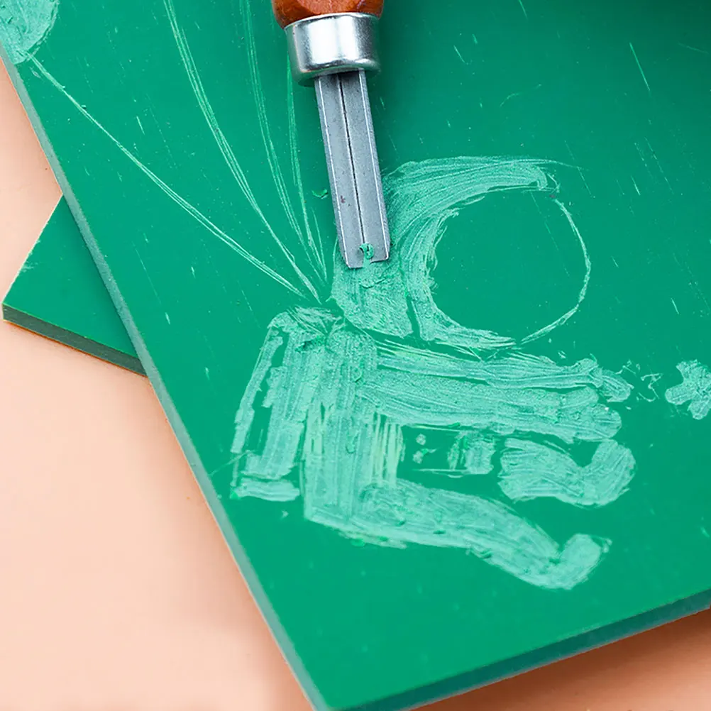 

Engraving Rubber Sheet Printmaking Board Kits Materials Craft Supplies for s s' Drawing & Painting