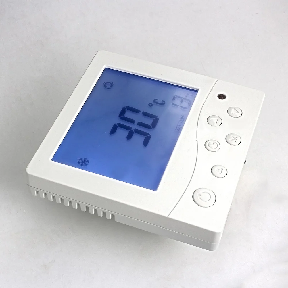 

Smart Digital Programmable Thermostat 240V For Floor Heating Air Conditioning Wireless Control Lcd Temperature Controller